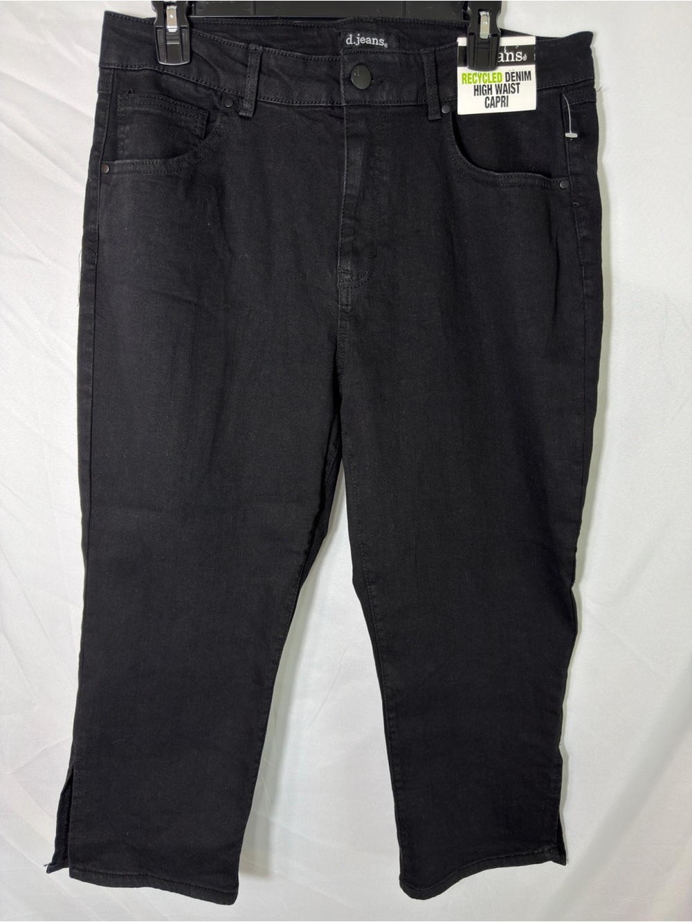 D Jeans High Waist Capri Recycled Denim